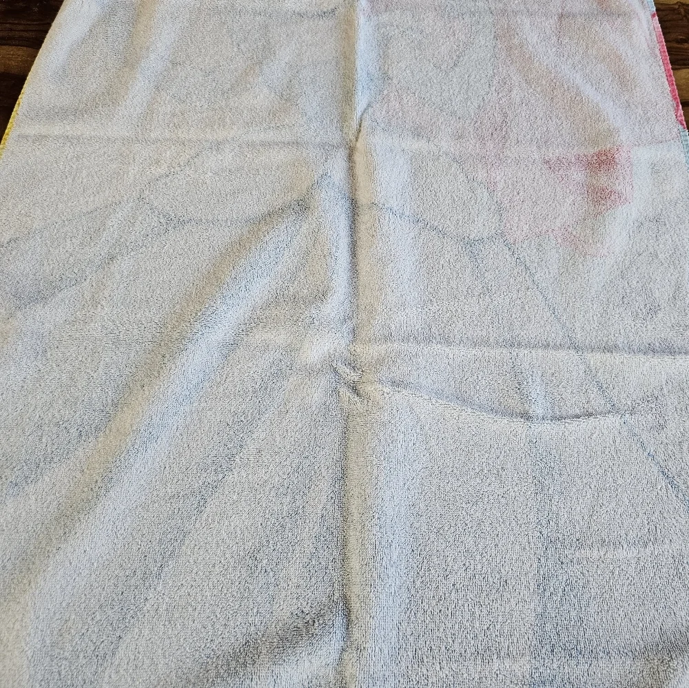 Disney Princesses Vtg Beach Towel Cinderella, Sleeping Beauty, Belle 27